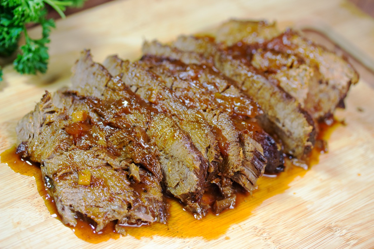 Slow Cooker Beef Brisket With Gluten Free Honey Barbecue Sauce Gluten